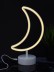 Неоновый LED ночник настольный &quot;Month&quot;, тёплое свечение (31,5х18,5 см) 