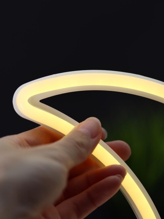 Неоновый LED ночник настольный &quot;Month&quot;, тёплое свечение (31,5х18,5 см) 
