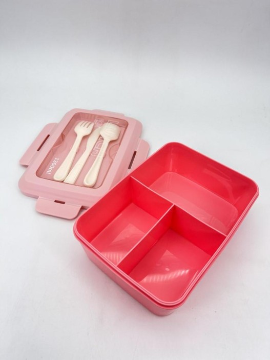 Ланчбокс &quot;Delicious break&quot;, pink (1300 мл) 