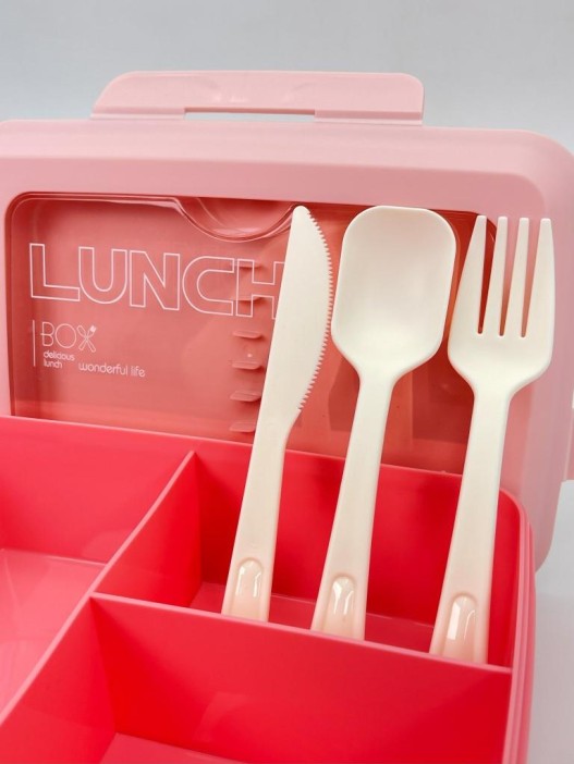 Ланчбокс &quot;Delicious break&quot;, pink (1300 мл) 