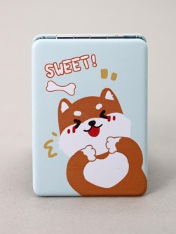Зеркало "Sweet dog", green