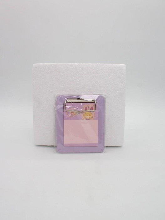 Блок для заметок с зажимом &quot;Cute baby bunny&quot;, 30 л. 10*12 см 