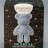 Алмазная мозаика на фигурке Draw Me! «Blue bear», (14*9.5*23 см)