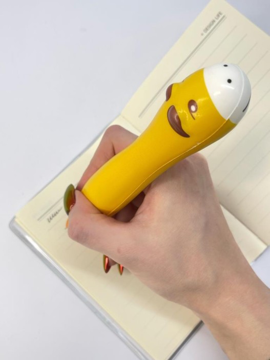 Ручка-сквиш &quot;Dog long&quot;, yellow 