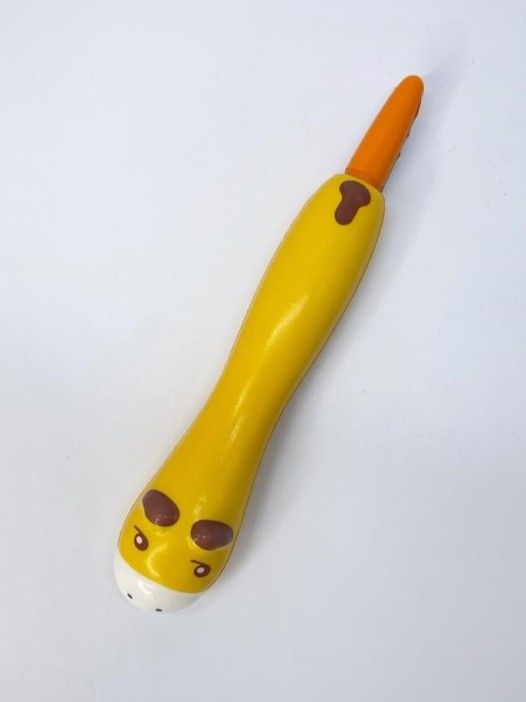 Ручка-сквиш &quot;Dog long&quot;, yellow 