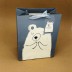 Пакет подарочный &quot;Bear&quot;, light blue S 