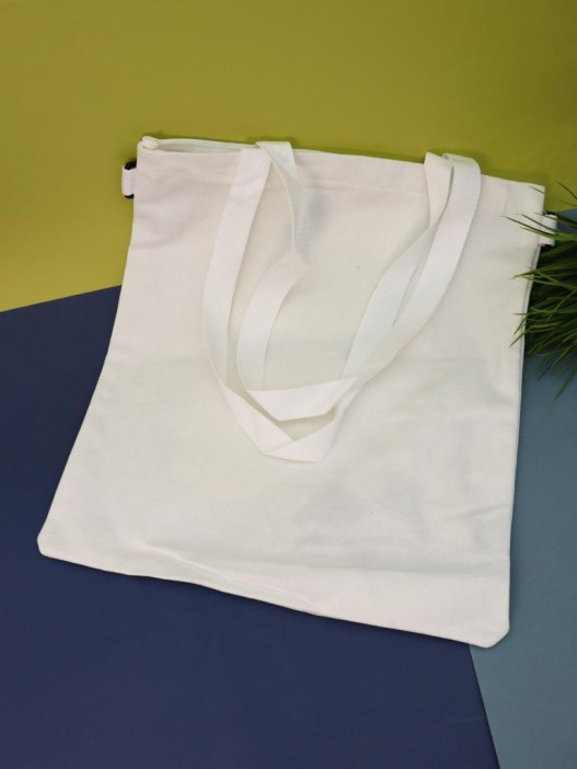 Сумка шоппер &quot;Pink hare&quot;, white 