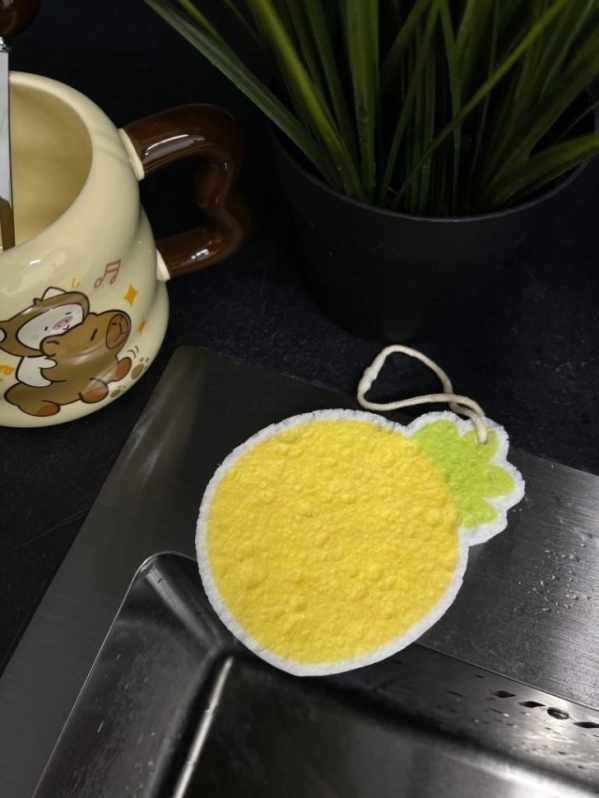 ЭКО губка для посуды "Pineapple"