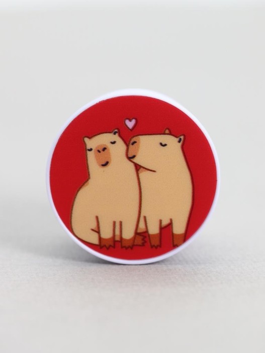Попсокет &quot;Capybara love&quot; 