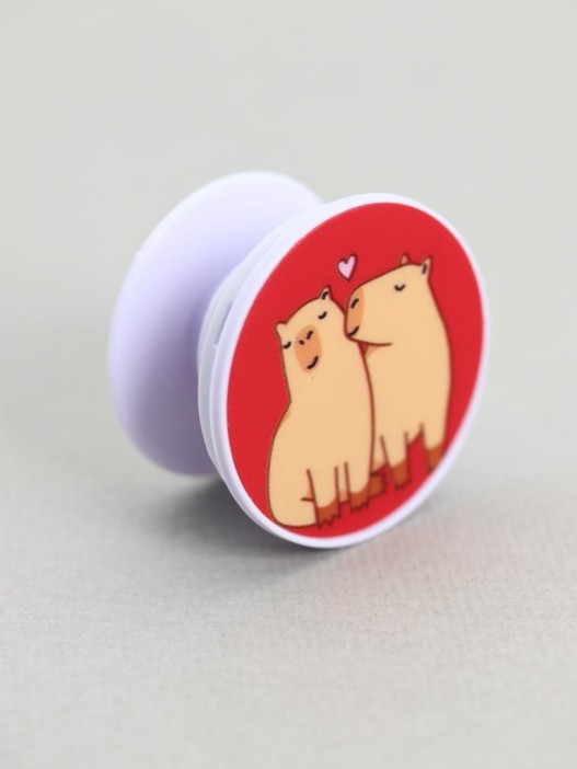 Попсокет &quot;Capybara love&quot; 