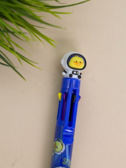 Разноцветная ручка 8 в 1 "Space team", duck