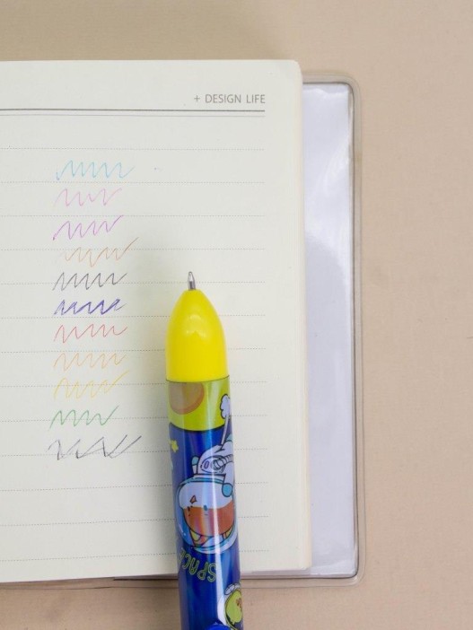 Разноцветная ручка 8 в 1 &quot;Space team&quot;, duck 