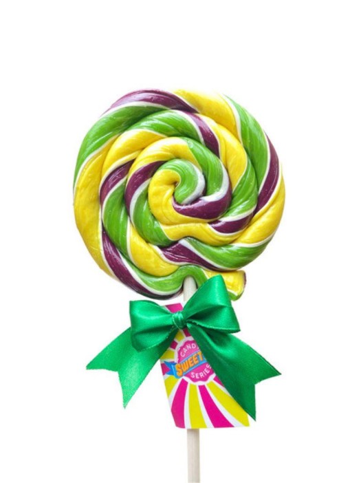 Леденец S.L.&quot;Завиток большой №2&quot;, 100гр. (Фейхоа, Пломбир, Йогурт,Банан,Маракуя), микс 