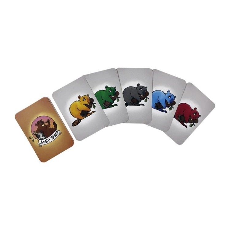 Игра настольная "Добр Бобр", с карточками