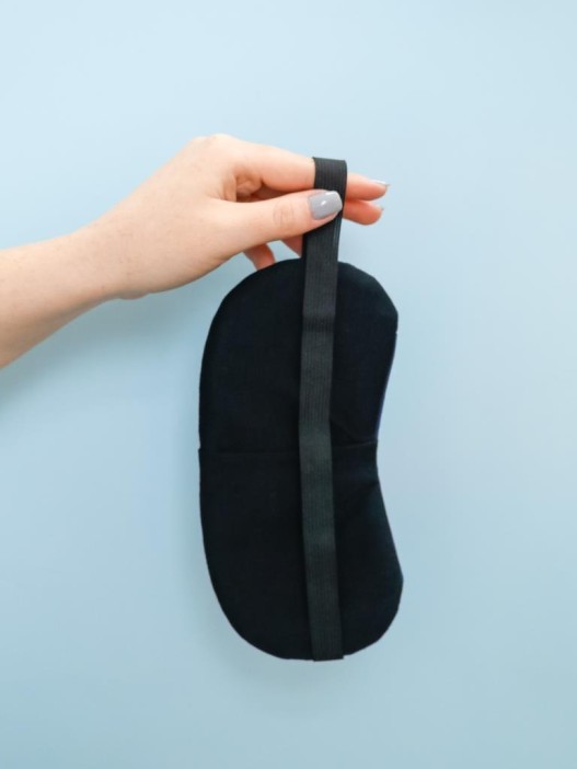 Маска для сна гелевая "Night", blue 