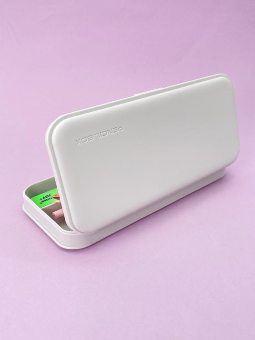 Пенал &quot;Pensil box&quot;, grey (20.5*9.3*3 см) 