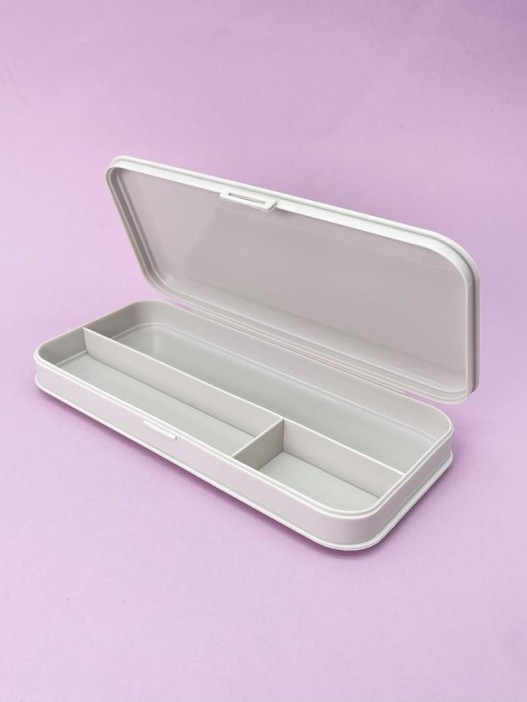 Пенал &quot;Pensil box&quot;, grey (20.5*9.3*3 см) 