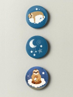 Набор значков 3 шт. iLikeGift "Dreaming"