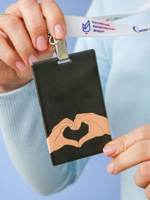 Держатель для карт «Heart in my hand» (6,5 х 10,4 см) 