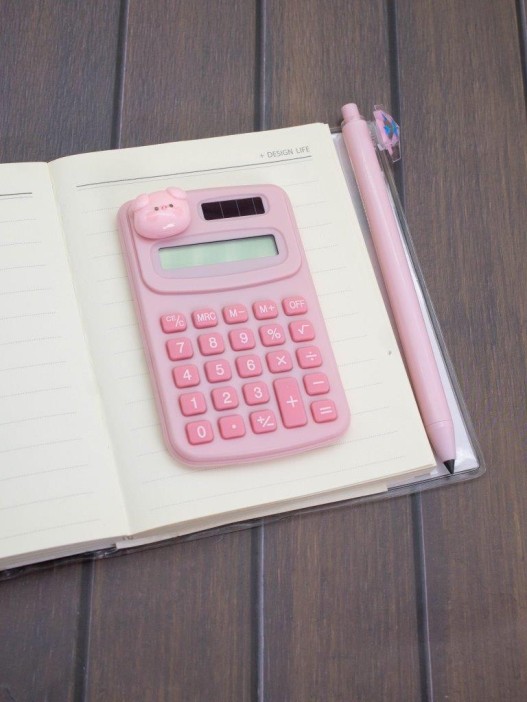 Калькулятор "Smart pig", pink 