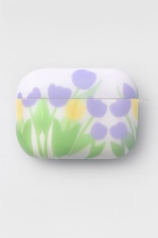 Чехол для AirPods Pro "Flower mix", yellow-purple
