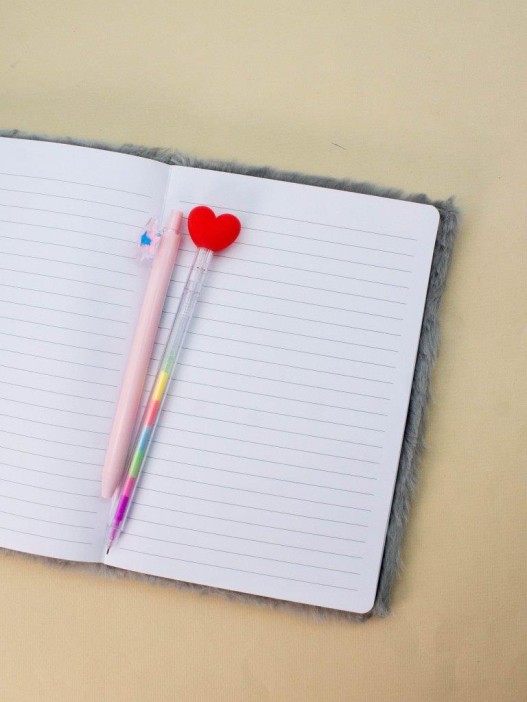 Блокнот плюшевый «Koala», grey, 21,5х15 см, плотность 70 гр. 