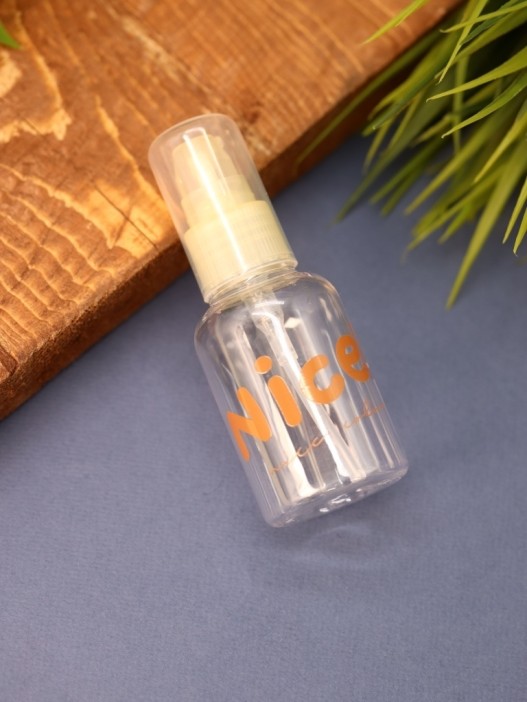 Дорожная бутылочка &quot;Nice!&quot;, yellow (50 ml) 