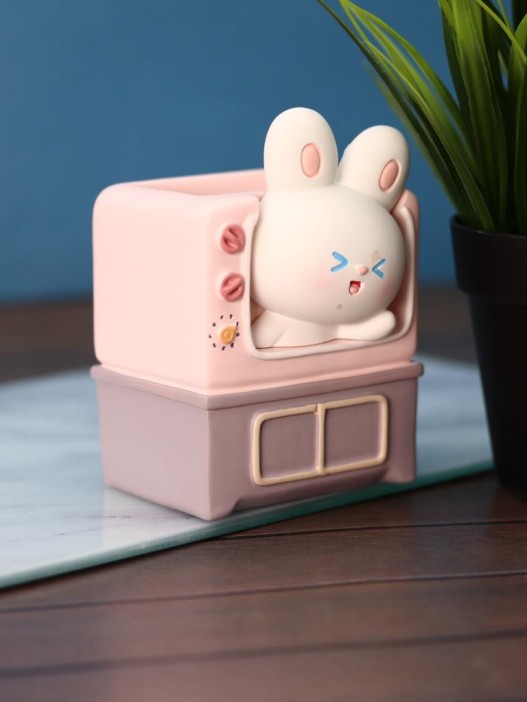 Подставка для канцелярских принадлежностей &quot;TV bunny&quot;, pink, 11 см 