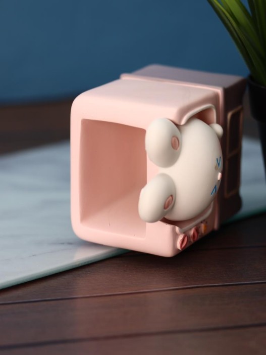 Подставка для канцелярских принадлежностей &quot;TV bunny&quot;, pink, 11 см 