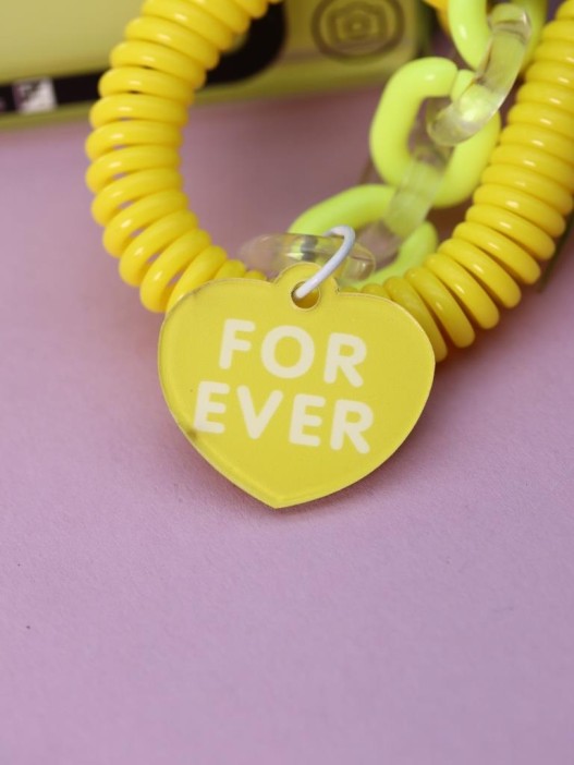 Футляр для карт с брелком &quot;Camera&quot;, yellow 