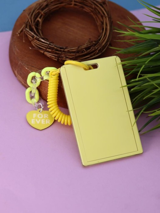 Футляр для карт с брелком &quot;Camera&quot;, yellow 