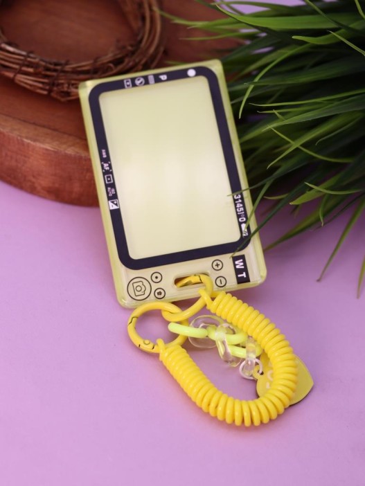 Футляр для карт с брелком &quot;Camera&quot;, yellow 