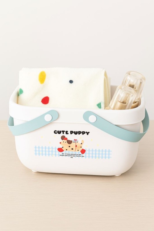 Корзина для хранения «Cute puppy», blue 