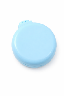 Расческа раскладная с зеркалом "Classic", бирюзовая