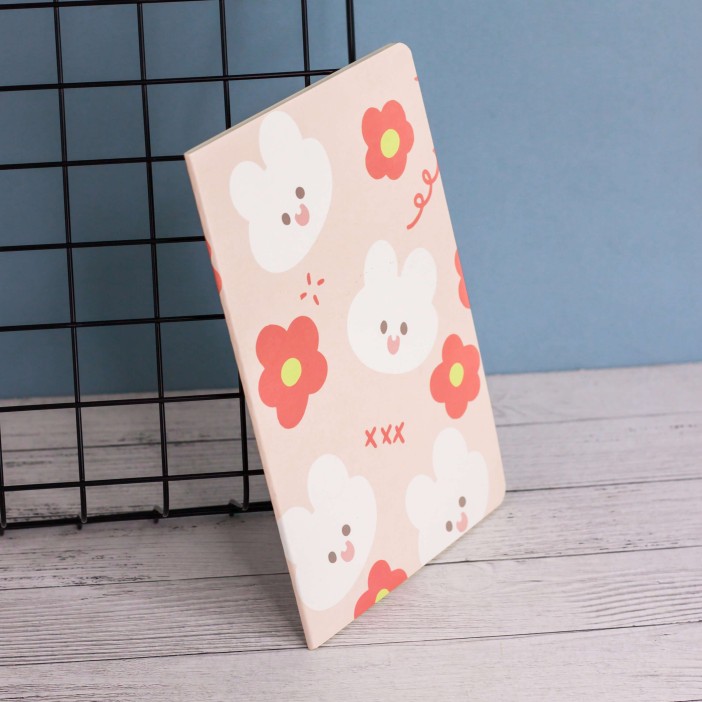 Тетрадь (A5) «Plush rabbit flowers» (13,5*20,5) 