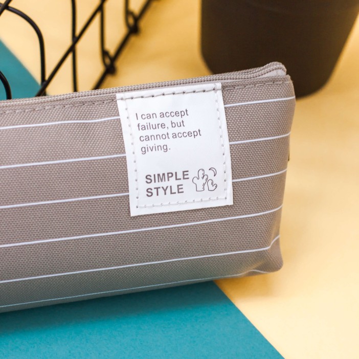 Пенал "Textile", brown 