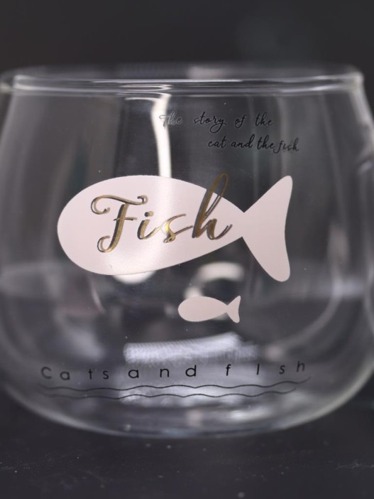 Кружка для заваривания «Catsand fish», pink (400 ml) 