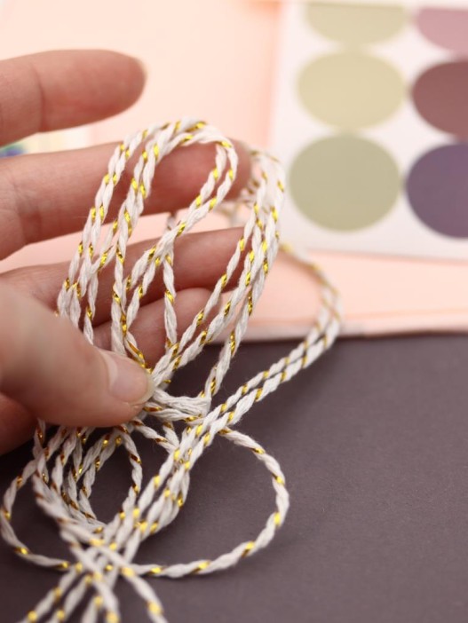 Упаковочный набор д/подарков (2 листа+лента+открытка+5 наклеек) &quot;Coral harmony&quot;, 50x70см 