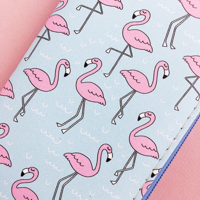 Кошелёк "Розовые фламинго" 
