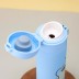 Термос "Leaves", light blue  (450 ml)