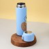 Термос "Leaves", light blue  (450 ml)
