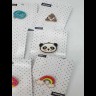 Значок &quot; I love cats&quot;, black 