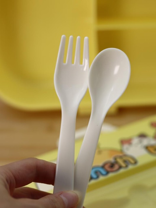 Ланчбокс «Cat family», yellow (1400 ml) 