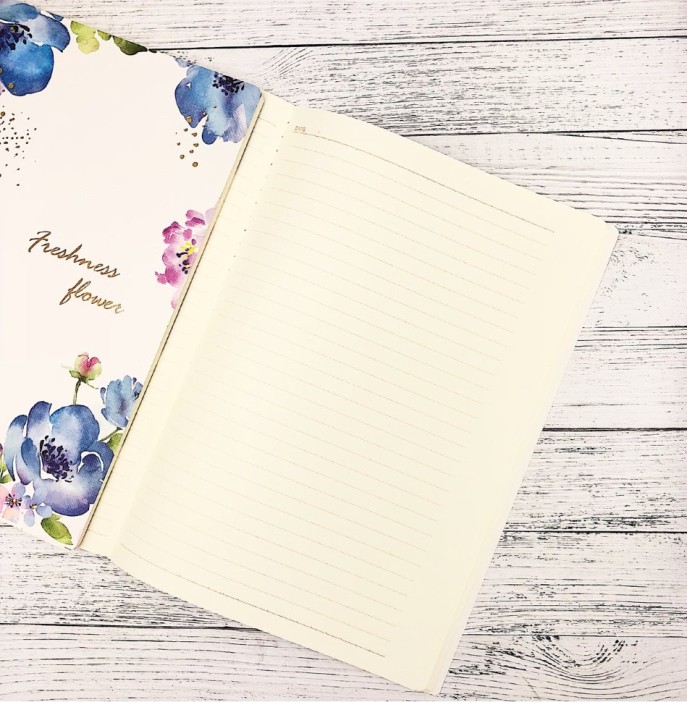 Тетрадь &quot;Freshness flower&quot; black 