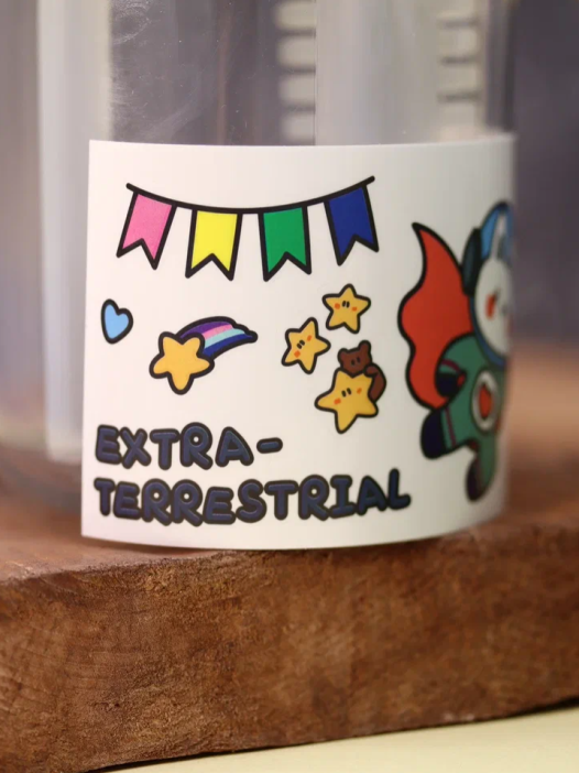 Бутылка «Anime kids», white (450 мл) 