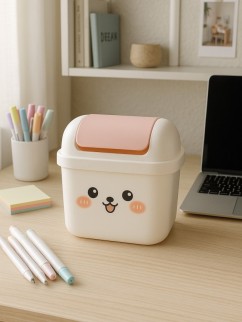 Мусорное ведро настольное "Bunny", white