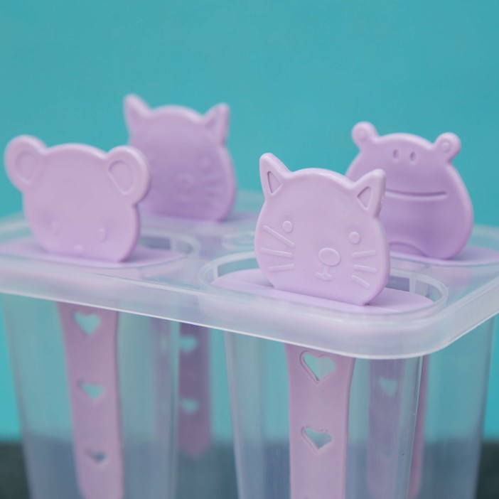 Формочки для мороженого "Animal", purple mix 