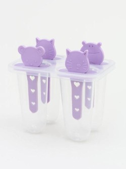 Формочки для мороженого "Animal", purple mix
