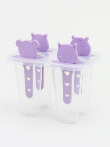 Формочки для мороженого "Animal", purple mix