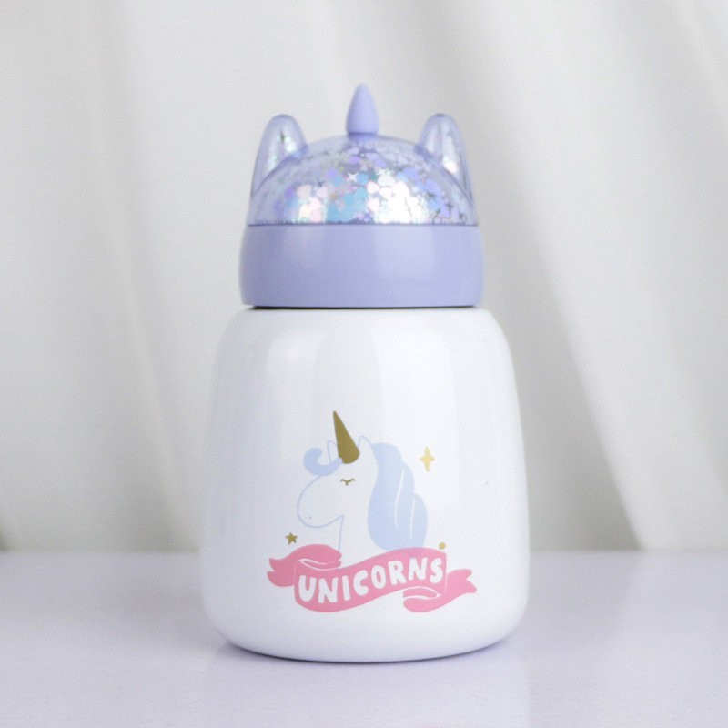 L-8012 Термос "Unicorn head", white (300 мл)